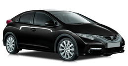 Honda Civic 5d Crystal black