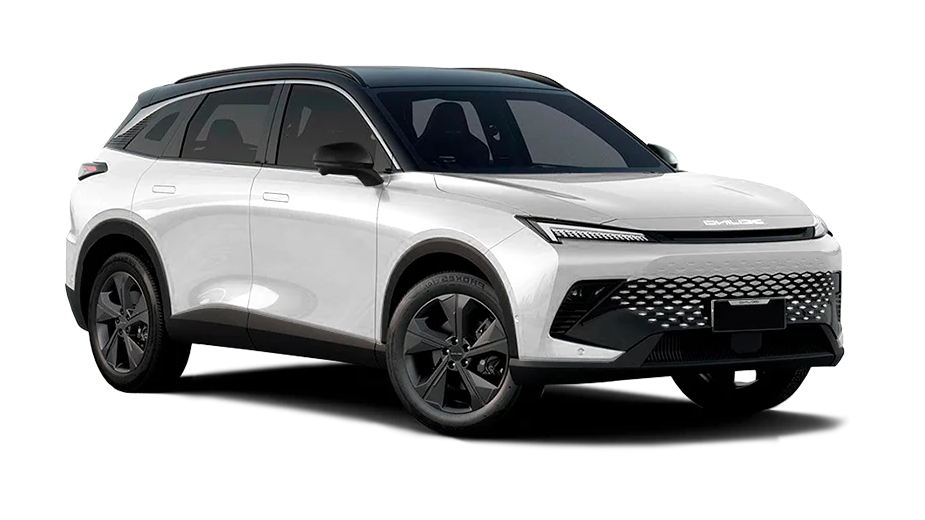 BAIC X55 Белый металлик с чёрной крышей