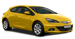 Opel Astra GTC Желтый